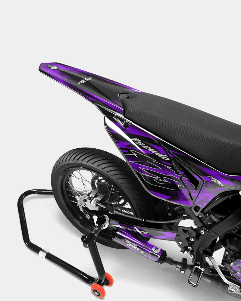 LISSE- Kit deco SHERCO 50cc - Violet