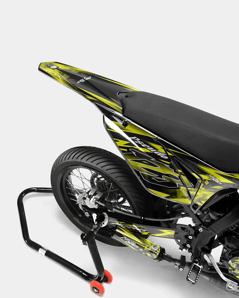 LISSE- Kit deco SHERCO 50cc - Jaune