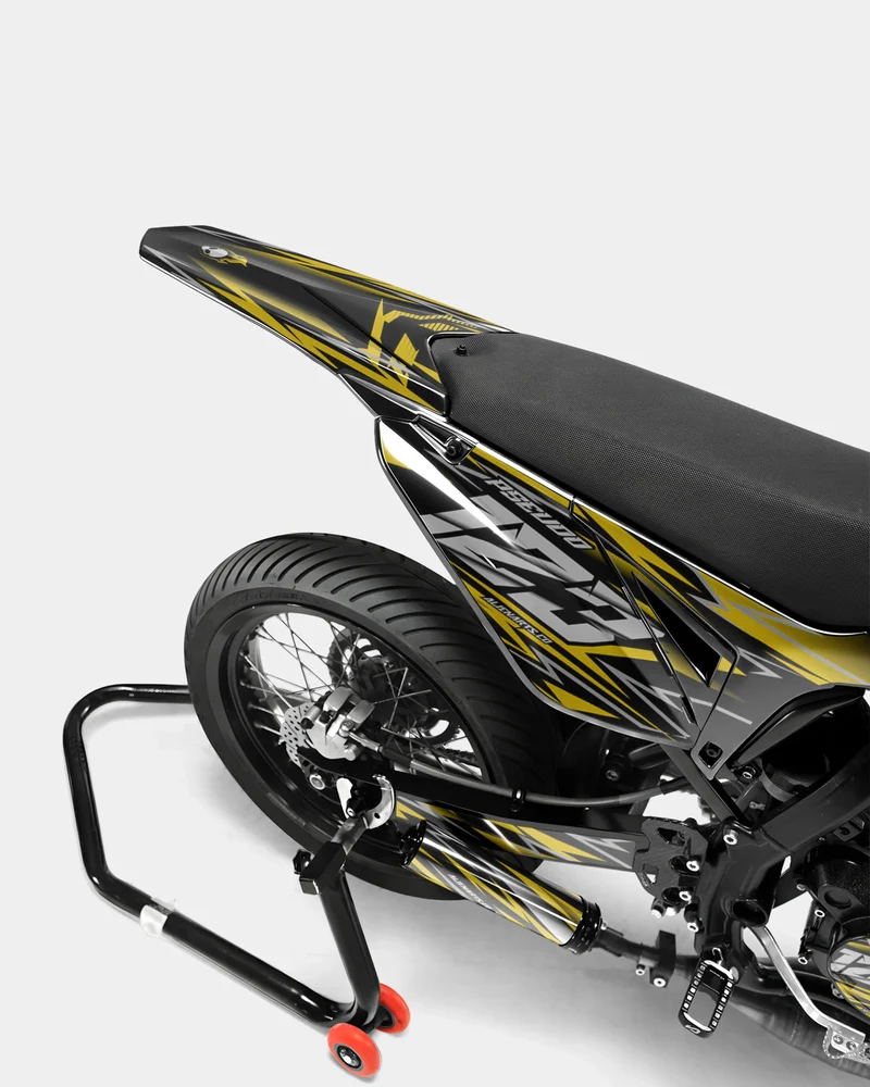LUEUR- Kit deco SHERCO 50cc - Jaune foncé