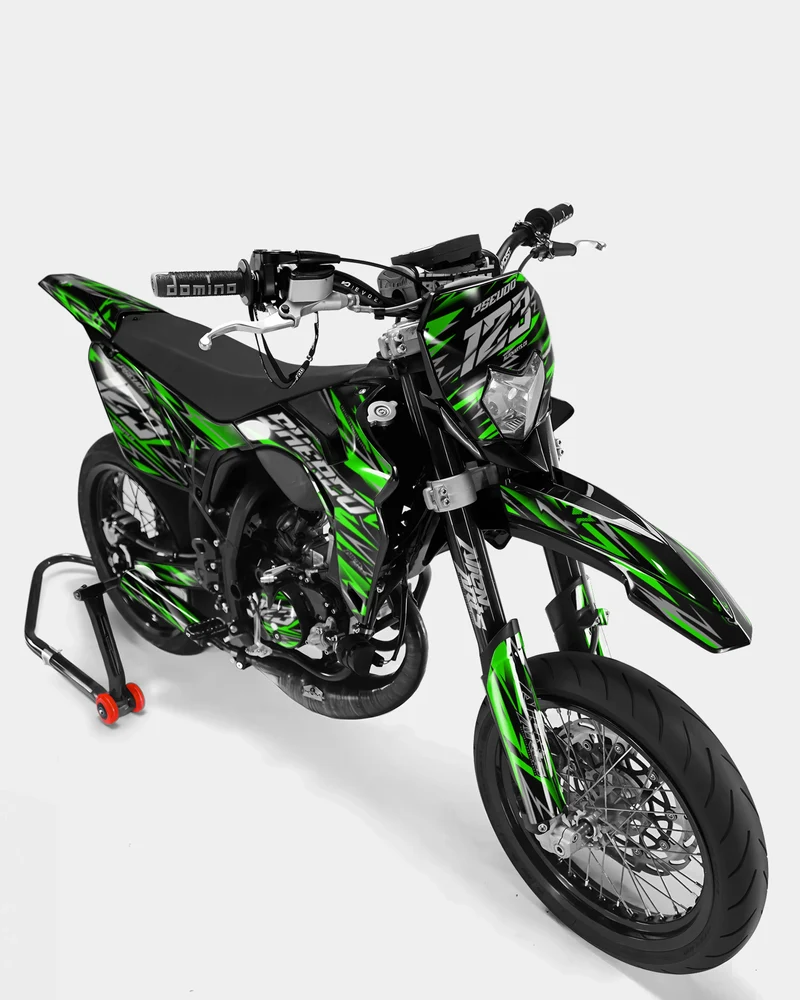LUEUR- Kit deco SHERCO 50cc - Vert
