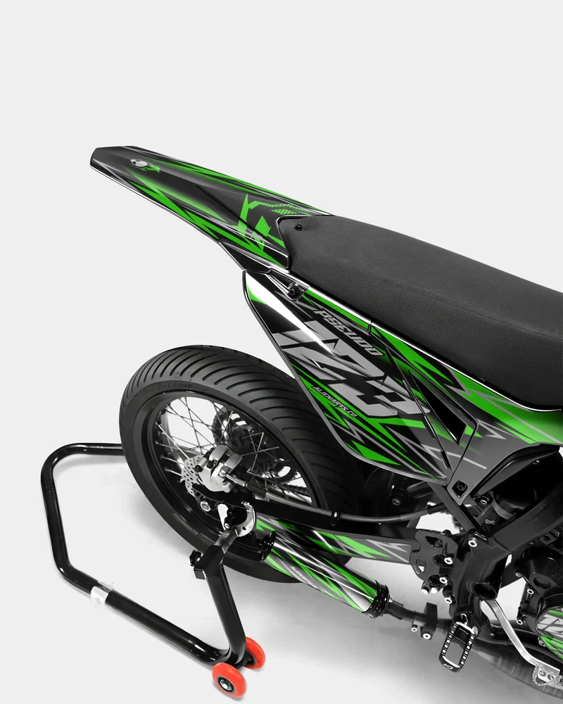 LUEUR- Kit deco SHERCO 50cc - Vert