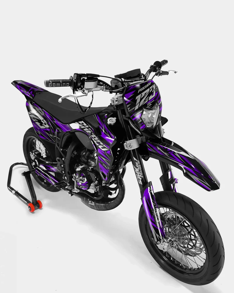LUEUR- Kit deco SHERCO 50cc - Violet