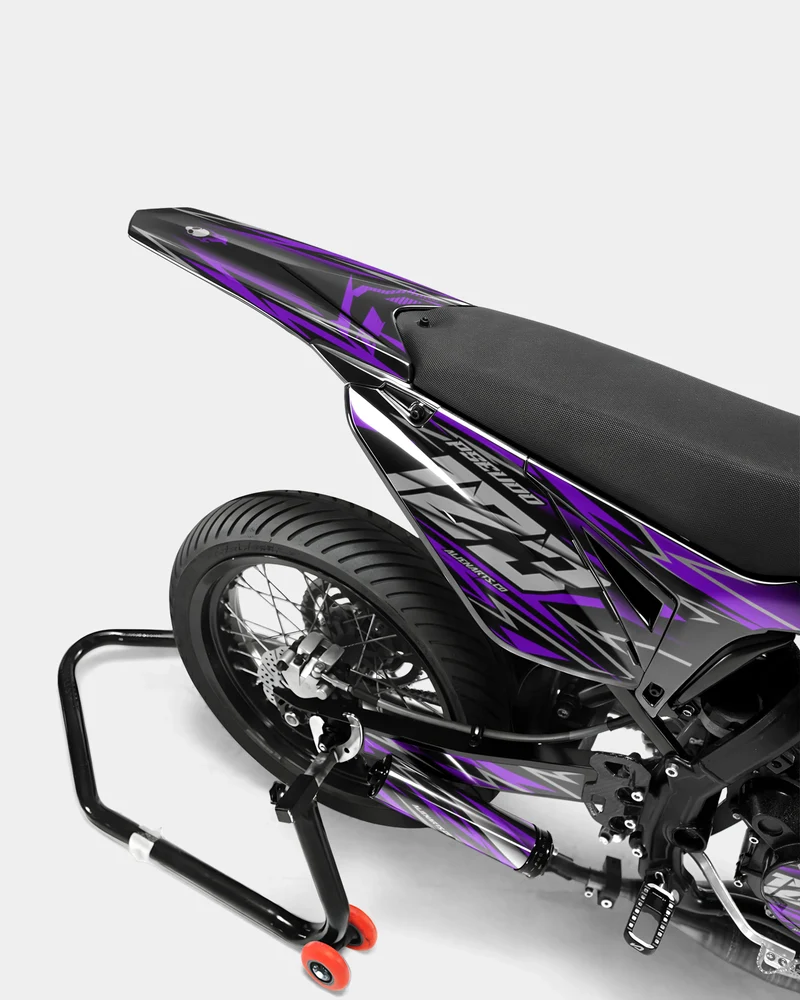 LUEUR- Kit deco SHERCO 50cc - Violet