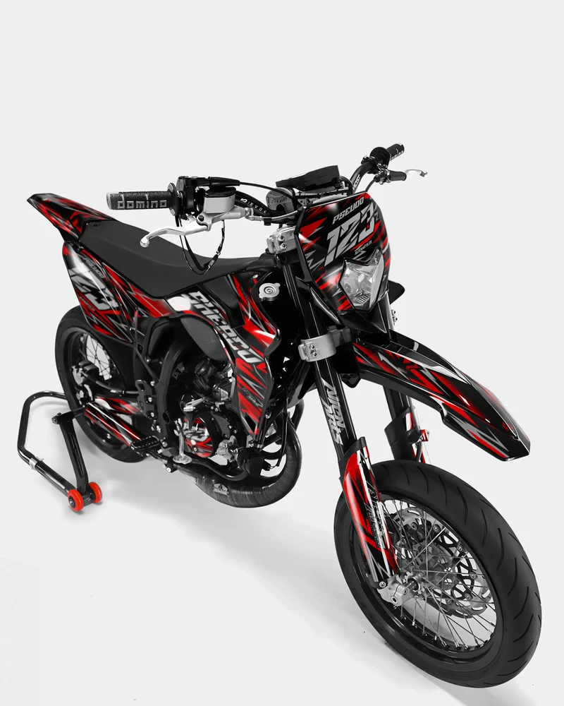 LUEUR- Kit deco SHERCO 50cc - Rouge