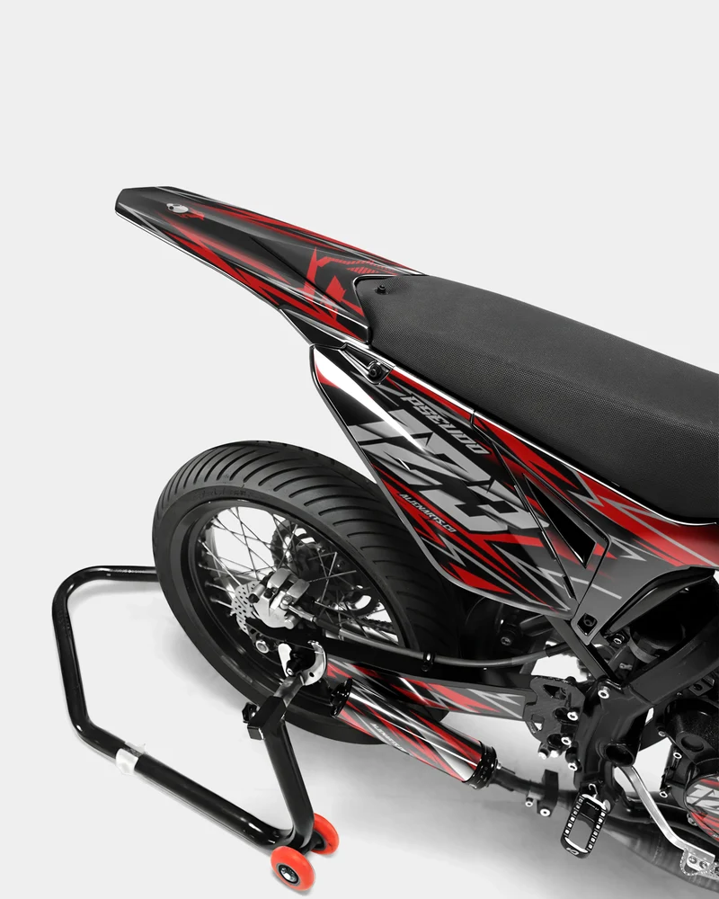 LUEUR- Kit deco SHERCO 50cc - Rouge