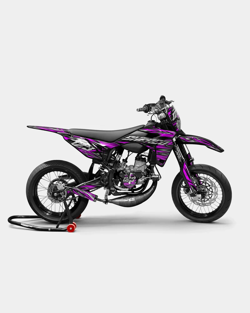 LUEUR- Kit deco SHERCO 50cc - Rose