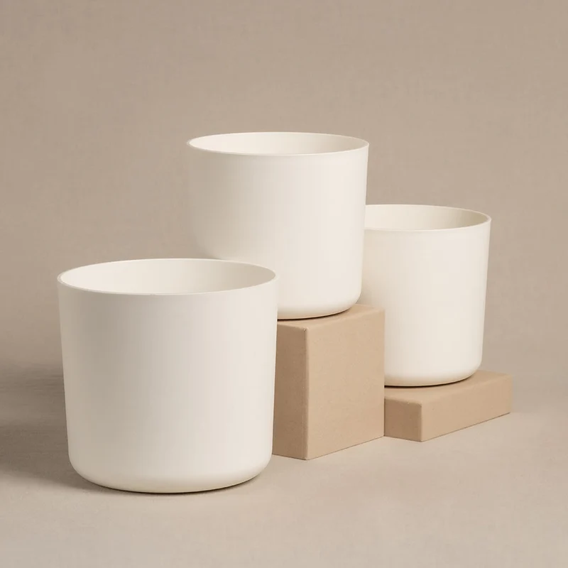 Kunststoff Topfset 'Lumi' (2 × 16, 14)