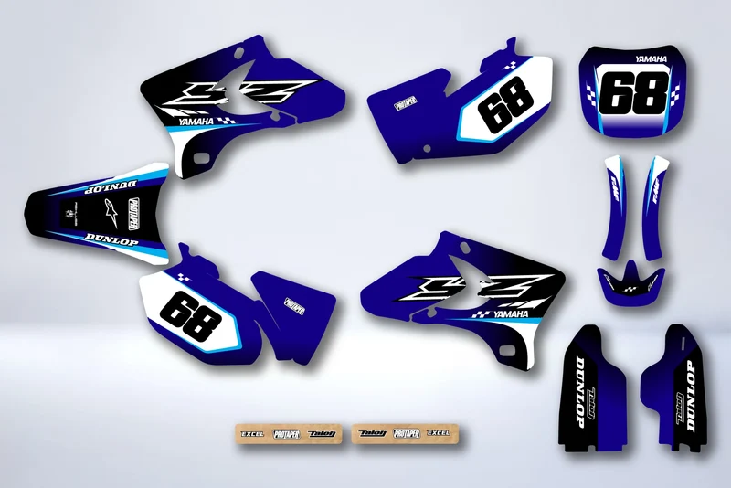 Kit Déco YAMAHA YZF 250-450 2003-2005 - JORLOR