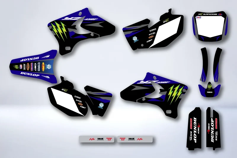 Kit Déco YAMAHA YZF 250-450 2003-2005 - NARLEX