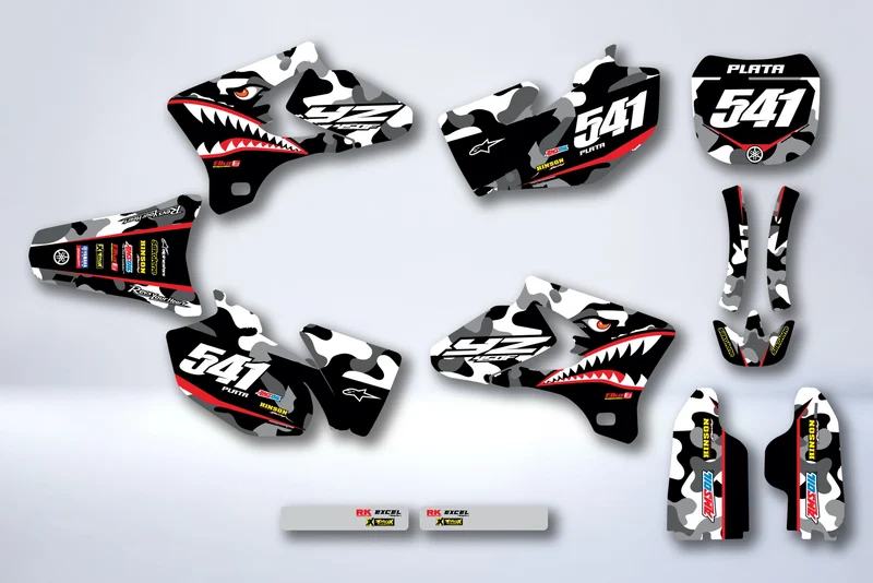 Kit Déco YAMAHA YZF 250-450 2003-2005 - MYRVIX