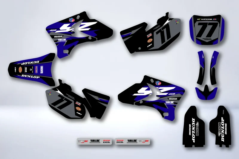 Kit Déco YAMAHA YZF 250-450 2003-2005 - TARLEX