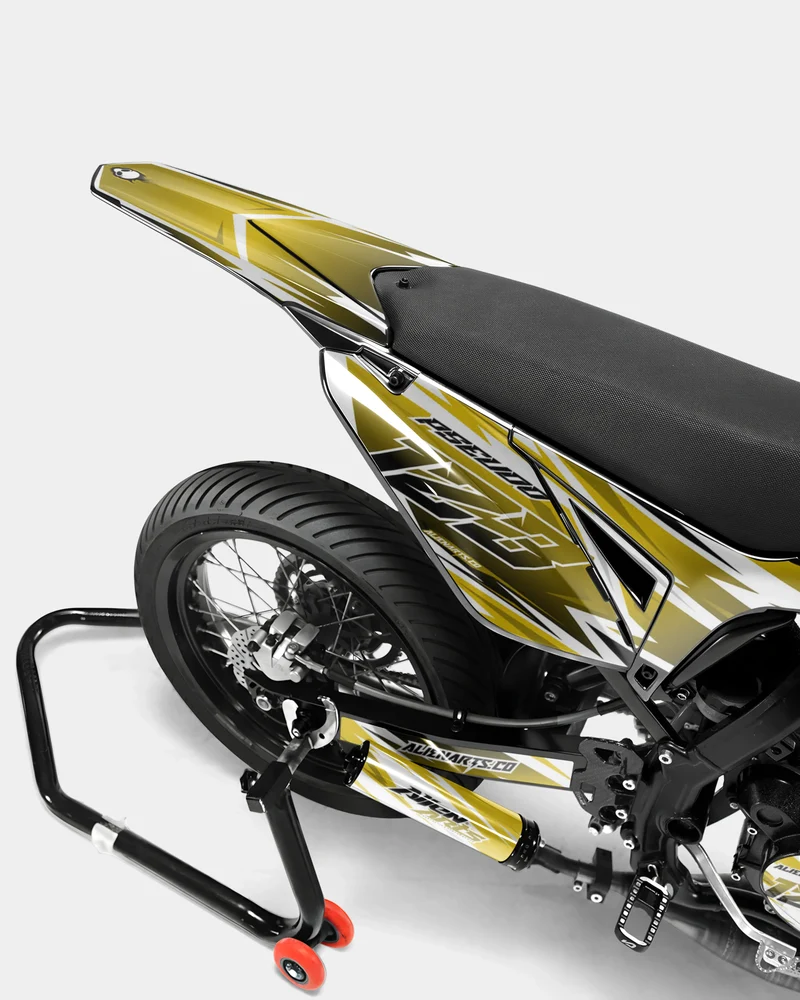 ONYX - Kit deco SHERCO 50cc - Jaune foncé