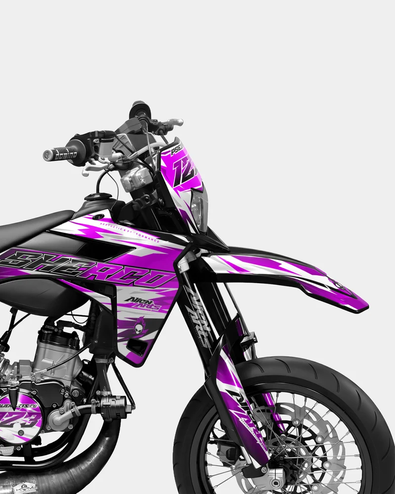 ONYX - Kit deco SHERCO 50cc - Rose