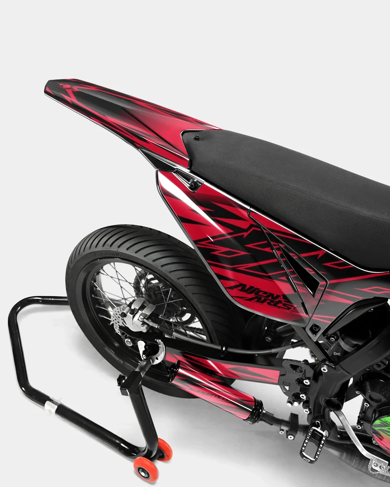 PAENO - Kit deco SHERCO 50cc - Vert Rouge