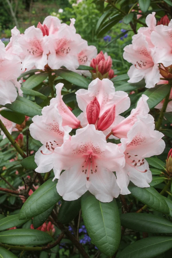 Rhododendron 'Virginia Richards' – Apricotrosa Blüten – 40-50 cm