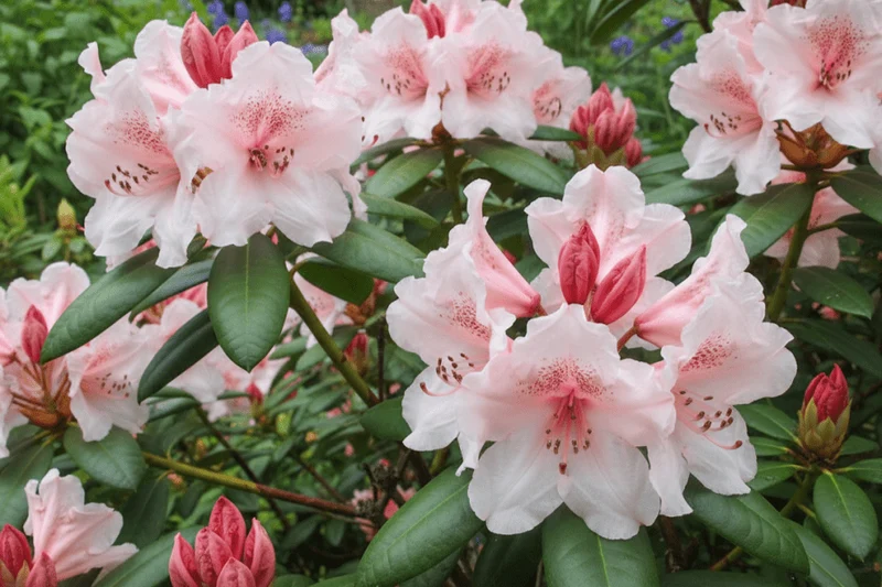Rhododendron 'Virginia Richards' – Apricotrosa Blüten – 40-50 cm