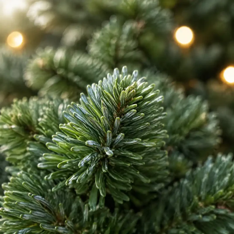 Kleiner Weihnachtsbaum – Nobilis-Tanne aus frischen Zweigen, 30–60 cm
