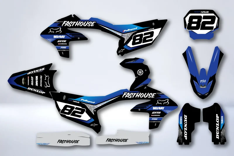 Kit Déco Yamaha YZF 250 2024-2025 & YZF 450 2023-2025 - IRODOR