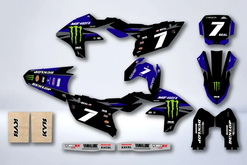 Kit Déco Yamaha YZF 250 2024-2025 & YZF 450 2023-2025 - ZORTAN