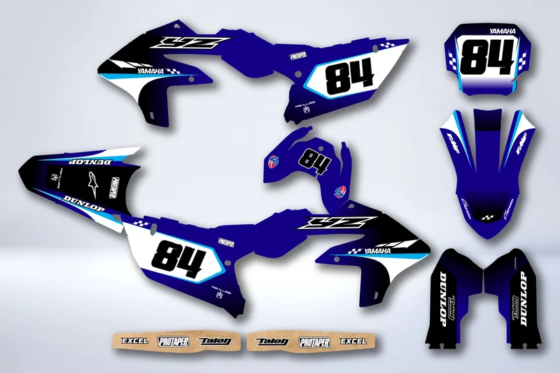 Kit Déco Yamaha YZF 250 2024-2025 & YZF 450 2023-2025 - ZAKNOX