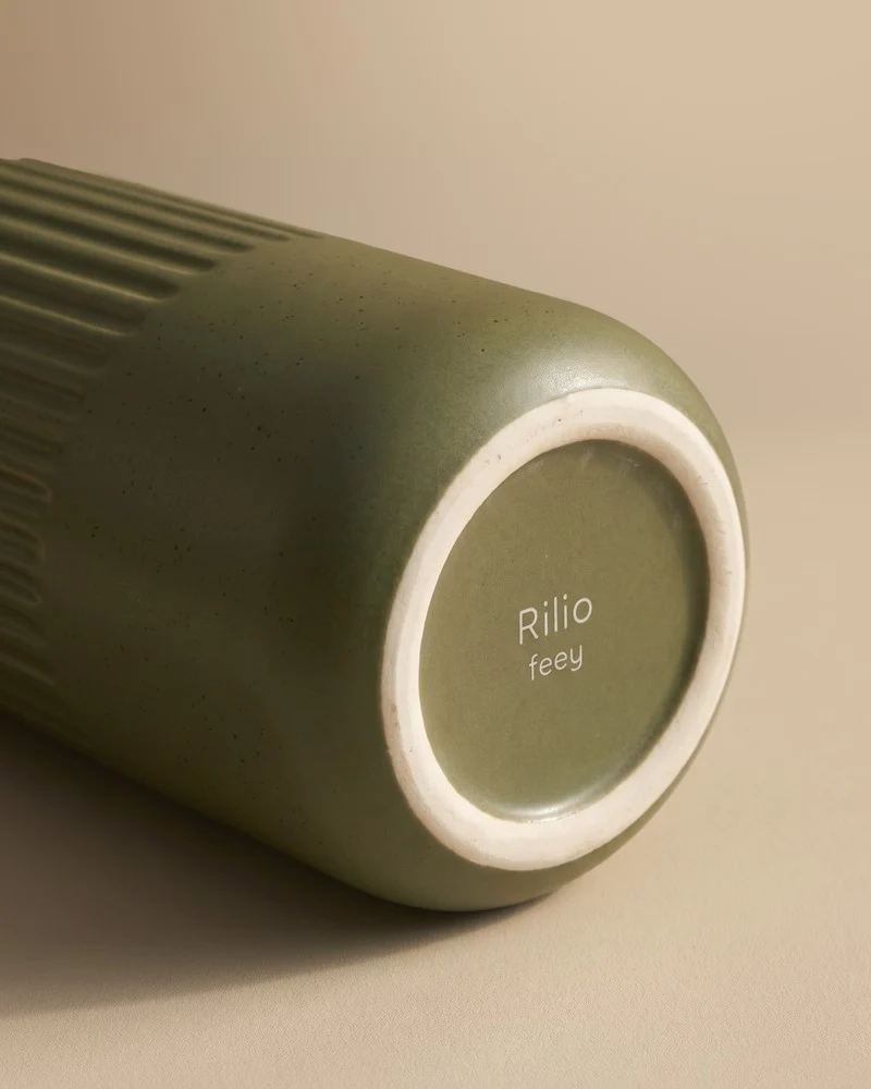 feey Keramik-Vase (Rilio | 21 cm)