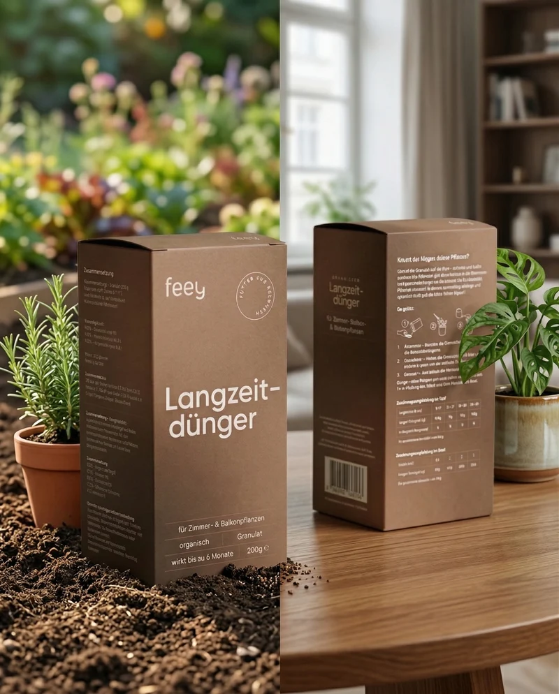 Langzeitdünger für Zimmer- & Balkonpflanzen
