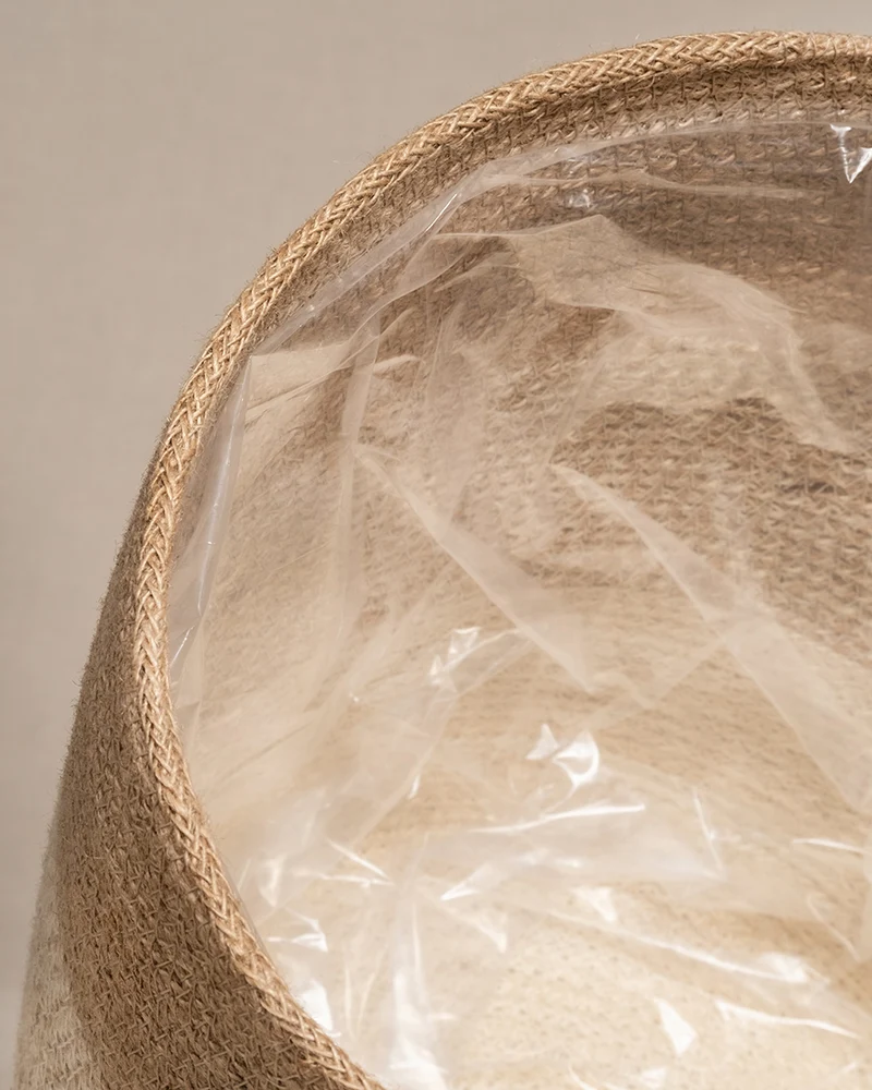 Pflanzenkorb aus Jute (Lapis | 35 cm ⌀)