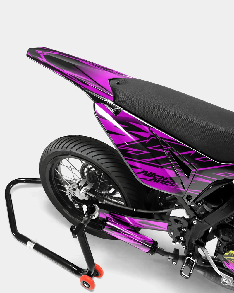 PAENO - Kit deco SHERCO 50cc - Jaune Rose