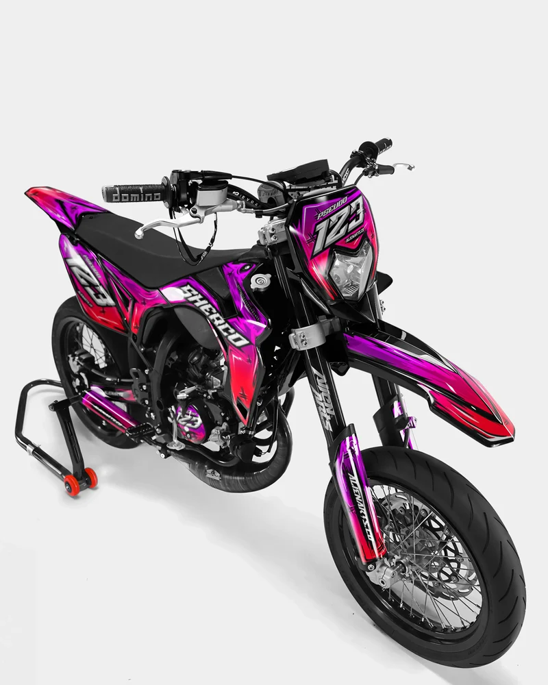 PAVO - Kit deco SHERCO 50cc - Rose
