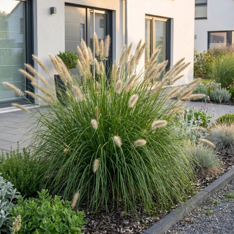 Pennisetum alop. Hameln - Lampenputzergras - 1 Pflanzen - Topf 11cm - Höhe 15-25cm