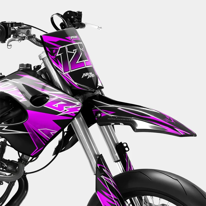 BRUME - Kit deco DERBI 50cc - Rose