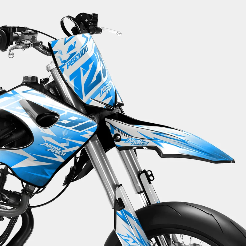 CALYPSO - Kit deco DERBI 50cc - Bleu