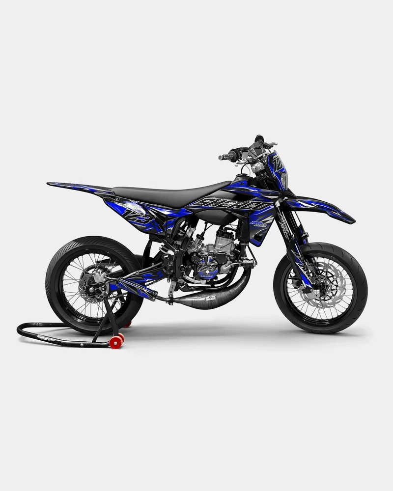 SENSO - Kit deco SHERCO 50cc - Bleu foncé