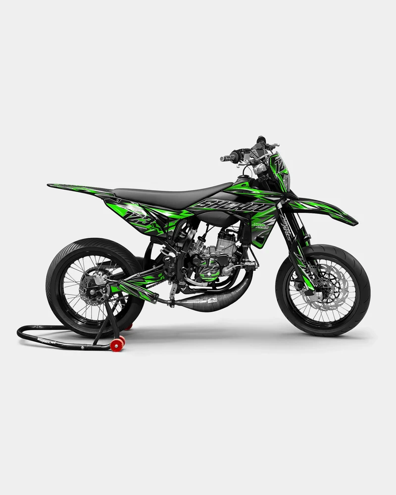 SENSO - Kit deco SHERCO 50cc - Vert