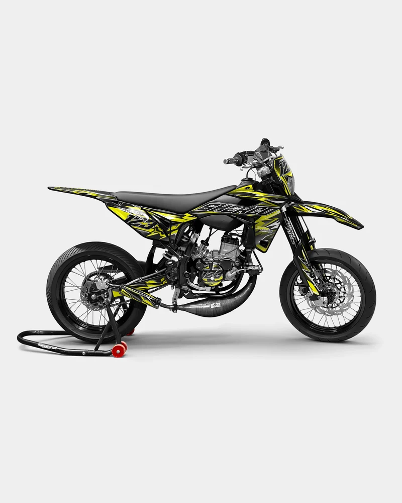 SENSO - Kit deco SHERCO 50cc - Jaune