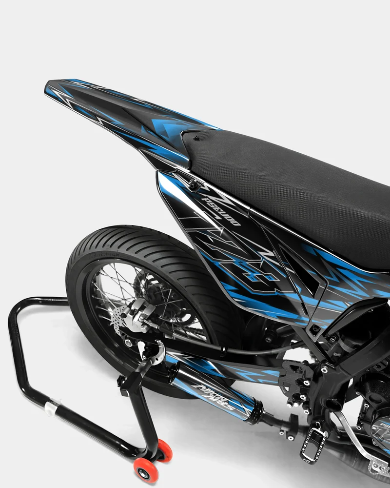 PIQUE - Kit deco SHERCO 50cc - Bleu