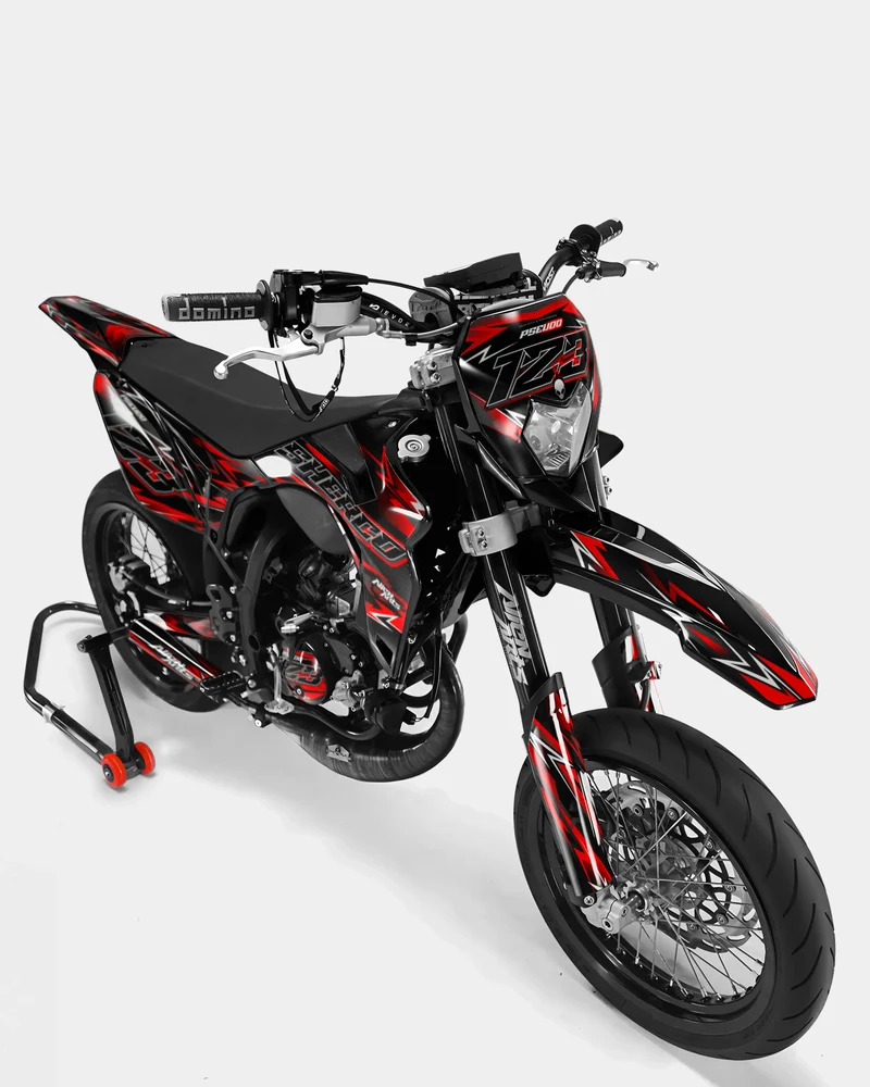 PIQUE - Kit deco SHERCO 50cc - Rouge