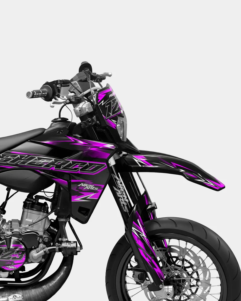 PIQUE - Kit deco SHERCO 50cc - Rose