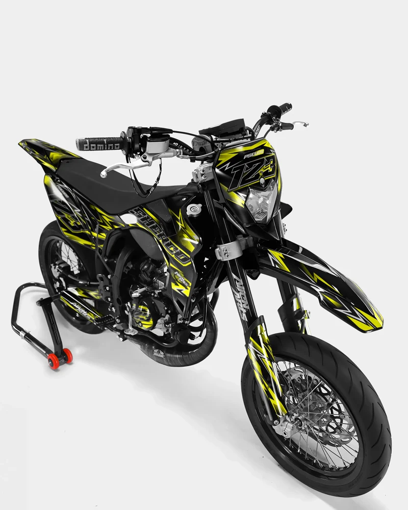 PIQUE - Kit deco SHERCO 50cc - Jaune