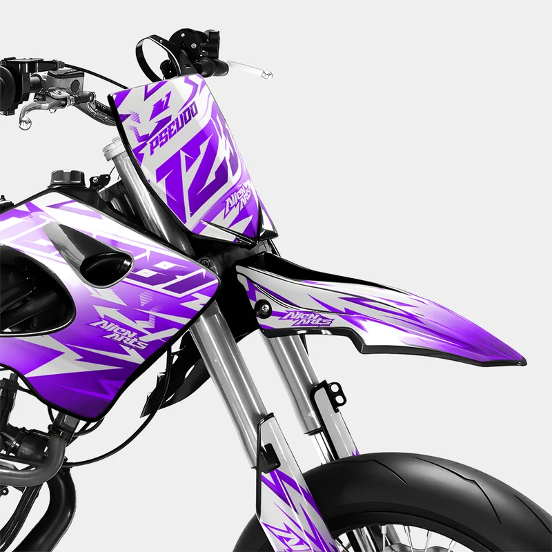 CALYPSO - Kit deco DERBI 50cc - Violet