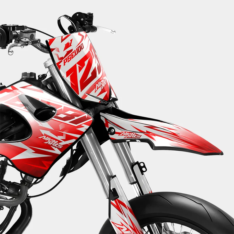CALYPSO - Kit deco DERBI 50cc - Rouge