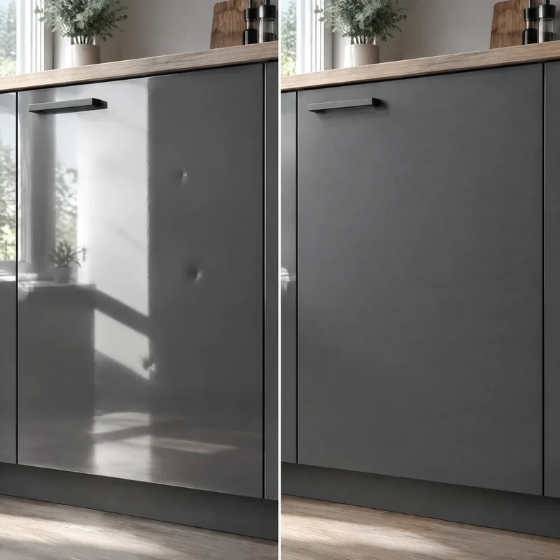 Klebefolie matt – selbstklebende Möbelfolie für Küche, Schrank & Wand