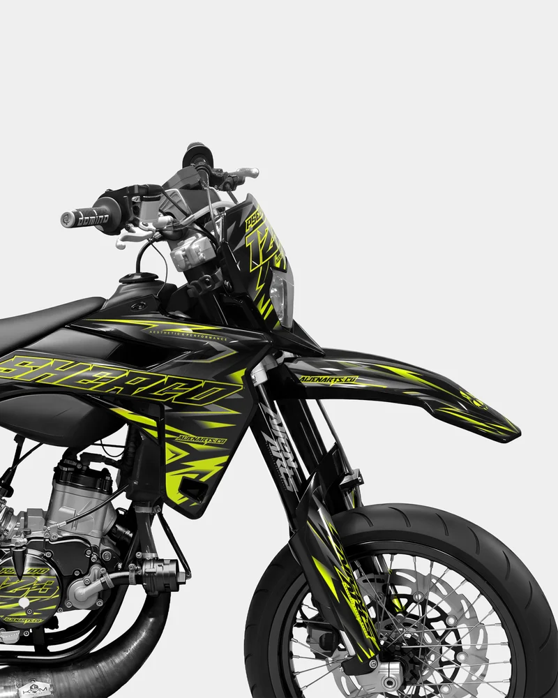 SORAE - Kit deco SHERCO 50cc - Gris