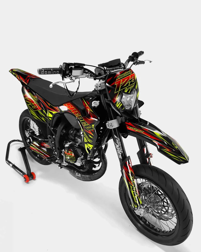 SORAE - Kit deco SHERCO 50cc - Rouge