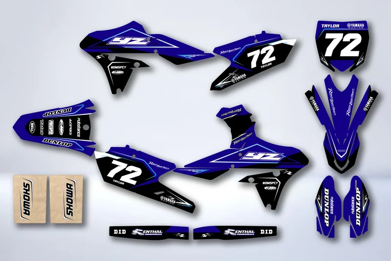 Kit Déco YAMAHA YZF 250-450 2014-2017 - ZULFEN