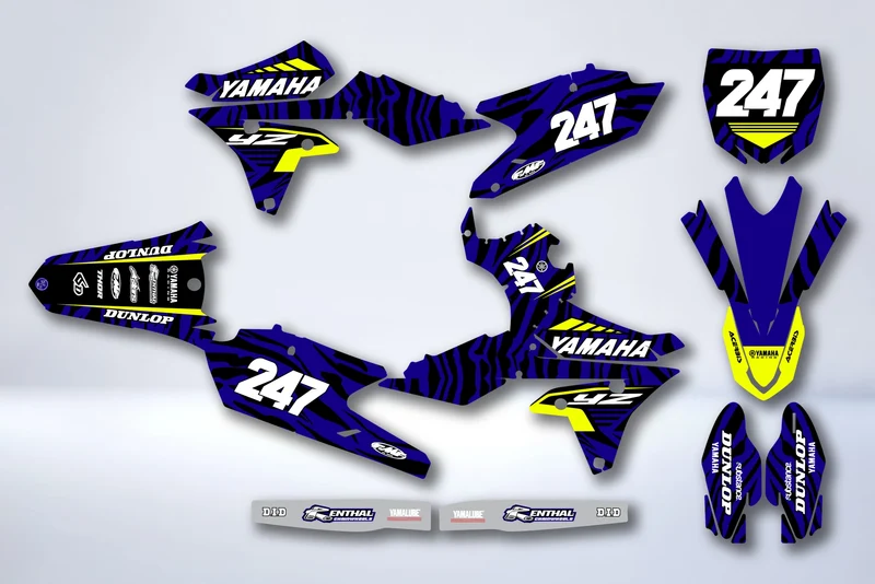 Kit Déco YAMAHA YZF 250-450 2014-2017 - DRANIS