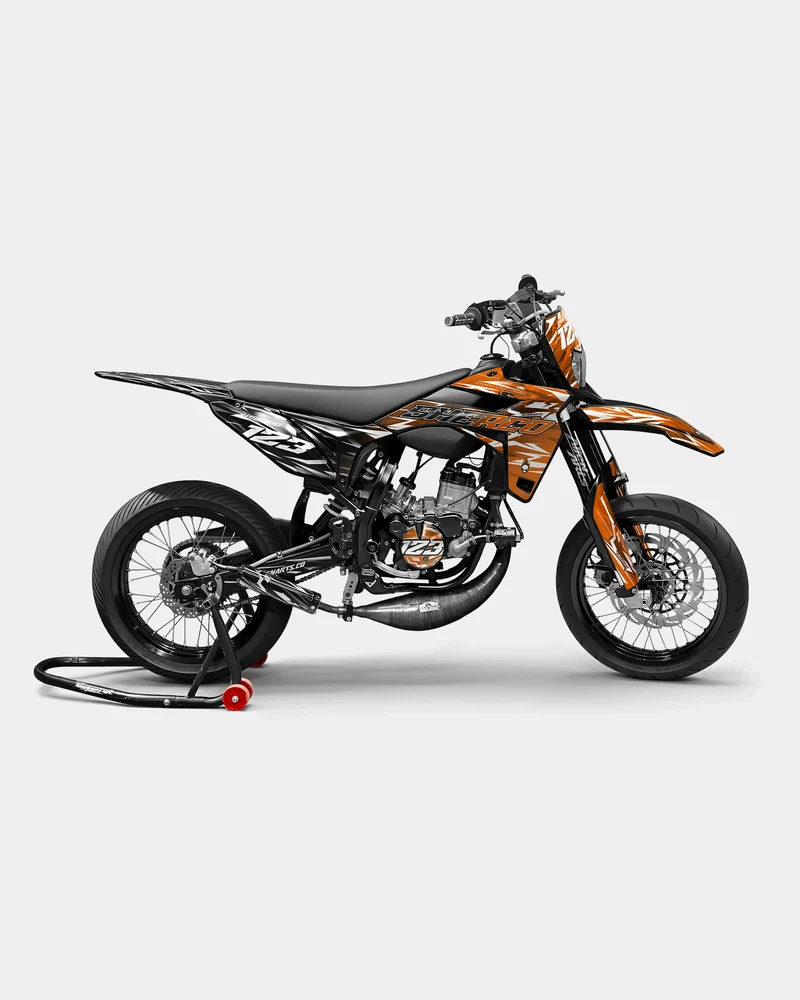 PLUME - Kit deco SHERCO 50cc - Orange