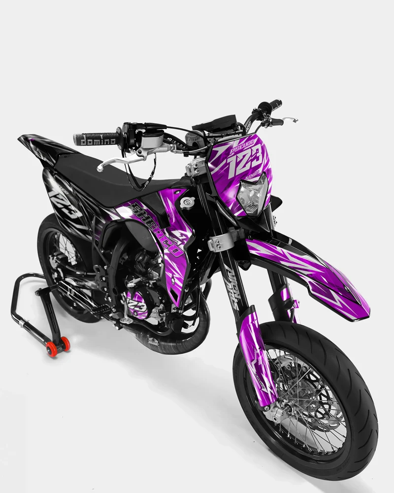 PLUME - Kit deco SHERCO 50cc - Rose