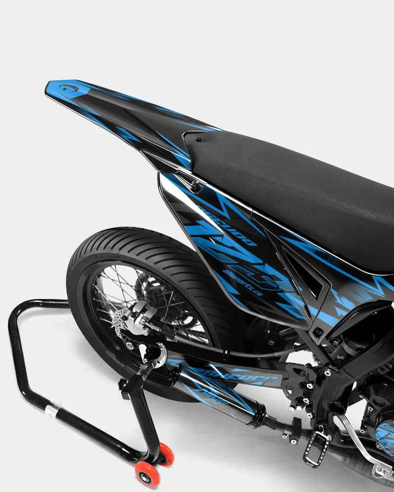 SABLE - Kit deco SHERCO 50cc - Bleu