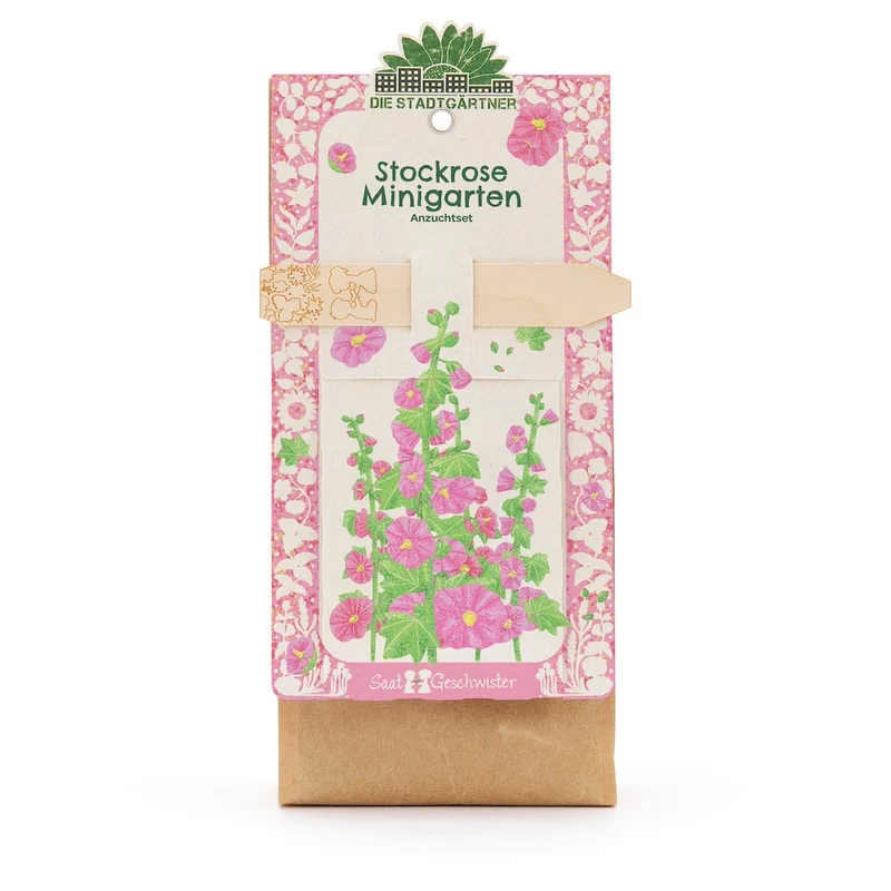 Anzuchtset – Minigarten Stockrose